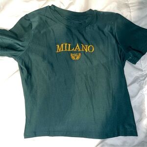 Small Milano Cropped Baby Tee